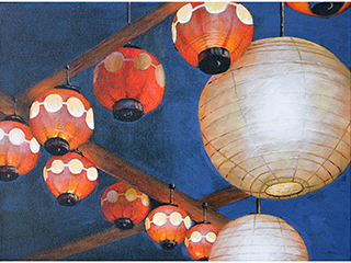 City Lights - Lanterns VIII by Sandra Blazel