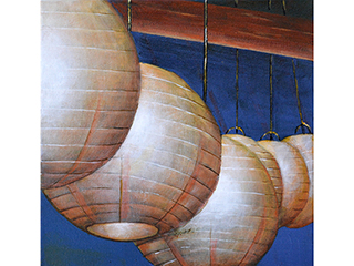 City Lights - Lanterns IX by Sandra Blazel