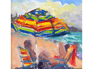 Beach Day by Yvonne Manipon
