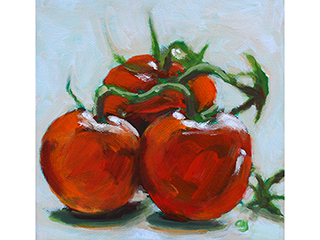 Three Tomatoes by Atsumi Yamamoto