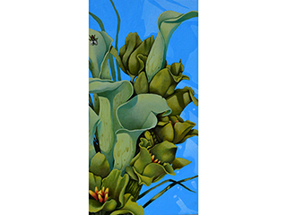 October Lilies by Darold  Ramelb