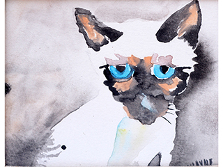 Siamese by Wayne McKeehan