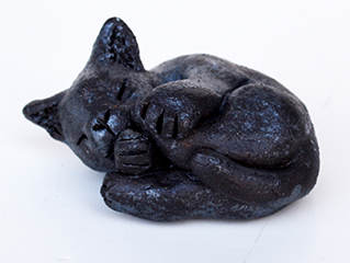 Sleeping Kitty by Noreen Watanabe