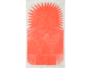 Sun Goddess ? by Isami Doi (1903-1965)