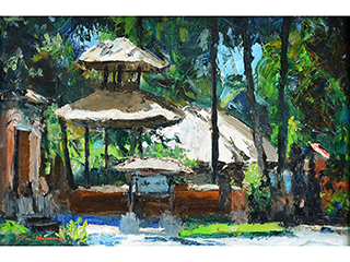 Balinese Temple (3) by Peter Hayward Trust Sale(1905-1993)