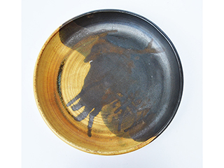 Plate #2 by Toshiko Takaezu (1922-2011)