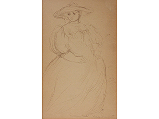 Standing Woman by Madge Tennent (1889-1972)