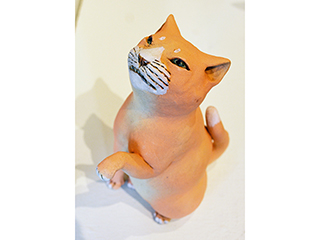 Tangerine Maneki by Esther Shimazu