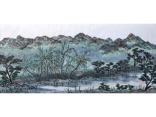 Kahana River by Naty Hopewell
