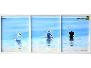 3 fishermen by Burton  Uhr