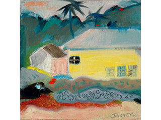 Yellow House by Ellen Dieter