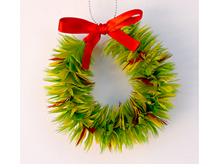 Mini Lei Ornament by Boris Huang