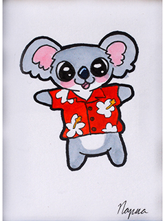 Aloha Koala by Napualani Ahina