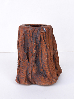 Carved Vase by Faye Maeshiro