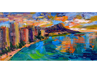 Waikiki by Yvonne Manipon