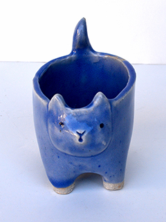 Blue Cat by Rochelle Lum