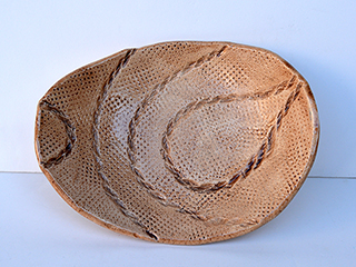 Brown Rope Plate by Ian Nash