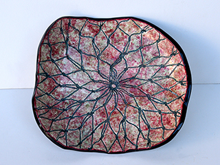 Fishnet Plate w/ Foot by Ian Nash