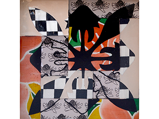 Mini Protea Quilt by Dawn Ustach