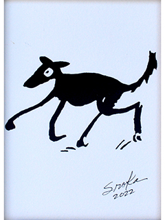 Happy Hui Hound by Suzanne Sroka