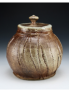 Soda Fired Jar #2 by Daven Hee