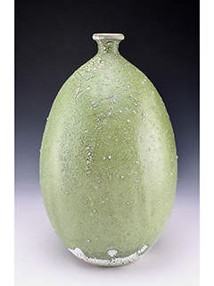 Tall Small Neck Bottle by Daven Hee