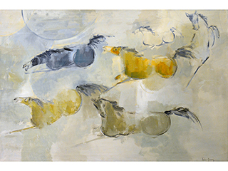 6 Horses by John Young (1909-1997)