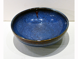 Blue Bowl by Ed Higa