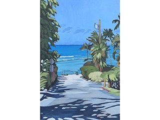 Beachy Morning by Brenda Cablayan