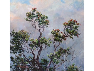 Edge of Waimoku by Betty Hay Freeland (1941-2023)