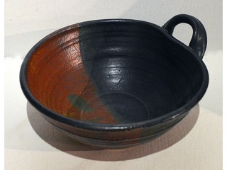 Bowl with Handles #2010 by Charles  Higa (1933-2012)