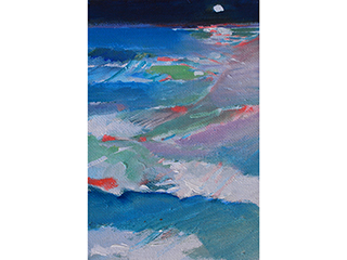 Moonrise Above Kaipapau Loop #1 by Saumolia Puapuaga
