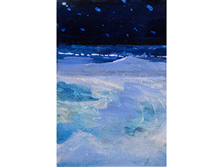 Moonrise Above Kaipapau Loop #2 by Saumolia Puapuaga