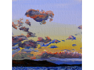 Leeward Sunset by Erika Johnson Molyneux