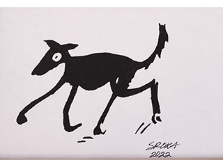 Dog Trot by Suzanne Sroka