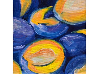 Blue Figs by Boz Schurr