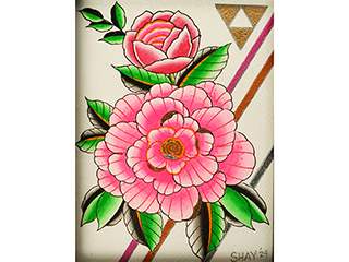 Pink Flower by Shay Haas