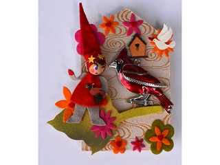 Red Cardinal by Harinani Orme