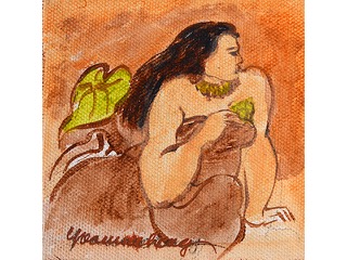 Picking Kalo by Yvonne Cheng