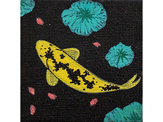 Tiny Koi by Jamen Chai