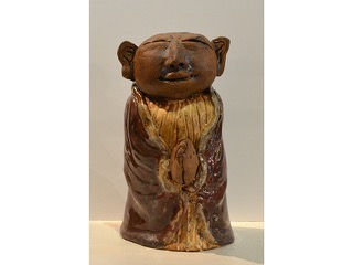 Red Jizo by Esther Nowell (1920-2025)