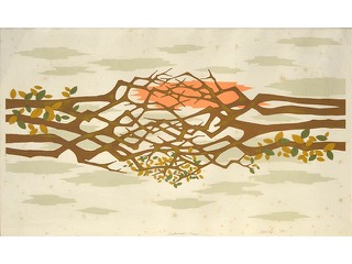 Entwined Trees by Satoru Abe (1926-2025)