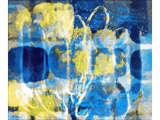 Buff n Blue on the Field 2/3 by Laura Mellow