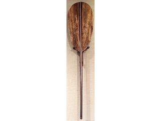 Canoe Steering Paddle by Greg Kerner