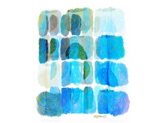 Beach Days, Beach Series III 1/3 by Laura Mellow