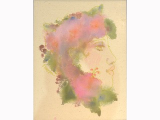 Haku & Hibiscus by Pegge Hopper