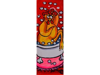 Rooster with Attitude 1 by Poor Lydia Chadick