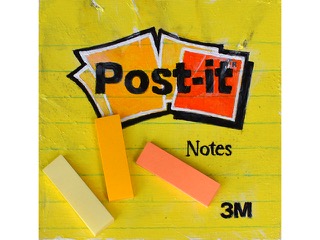 Things on My Desk - Post-Its by Sandra Blazel