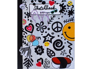 Things on My Desk - A Sketchbook by Sandra Blazel