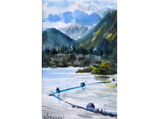 Heeia Fish Pond by Edward Brennan